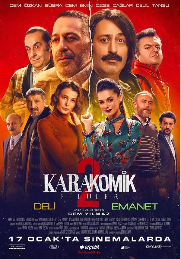 Karakomik Filmler Kaçamak Full HD izle (2019)